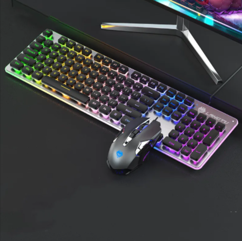 GlowKey USB Wired Keyboard