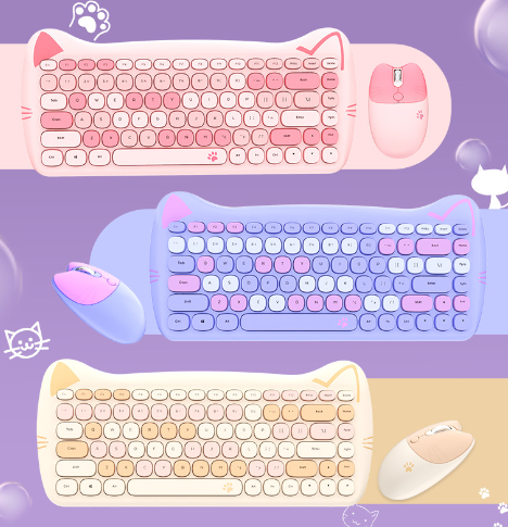 Wireless Keyboard and Mouse Set