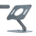 Adjustable Height Folding Tablet Stand with Ergonomic Design