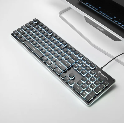 GlowKey USB Wired Keyboard