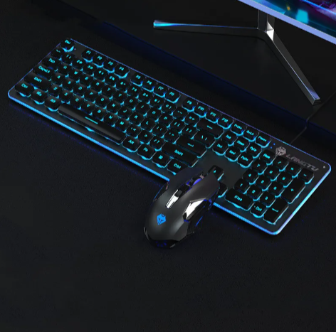 GlowKey USB Wired Keyboard