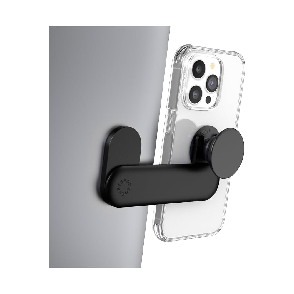 PopSockets Laptop Side Mount - Black