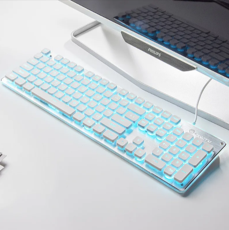 GlowKey USB Wired Keyboard