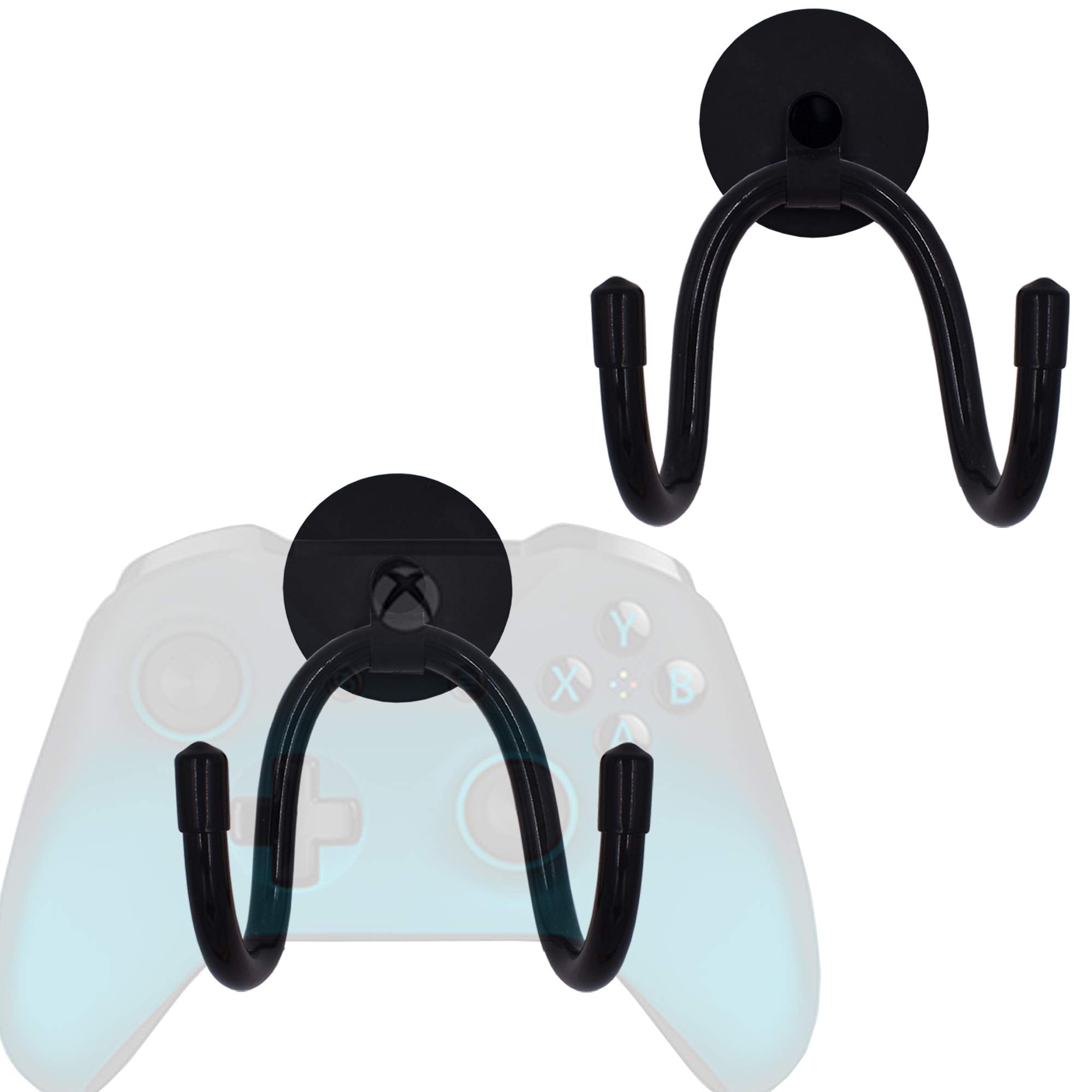 YYST Magnetic Game Controller Holder Adjustable Game Controller Rack Storage Mount for Computer/Gaming Controllers- No Game Controller (2)