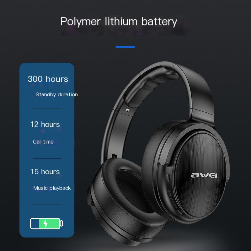 AWEI Wireless Bluetooth 5.0 Gaming Headset (Foldable)